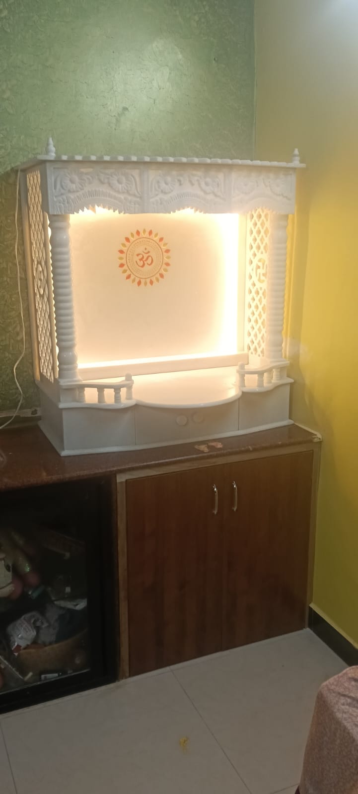 Large Outdoor Marble Mandir